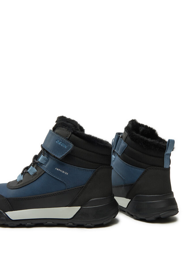 Geox Sněhule Geox J Trekkyup Boy B Abx J46MBE 0MEFU C4J9B M Modrá