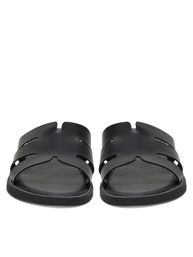 Clara Barson Pantoletten Clara Barson WS6283-08 Schwarz