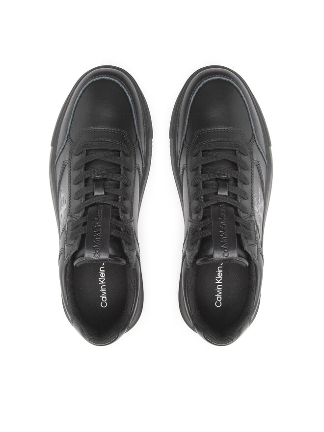 Calvin Klein Jeans Sneakers Calvin Klein Jeans Chunky Cupsole Laceup Lth Mono YM0YM00550 Schwarz