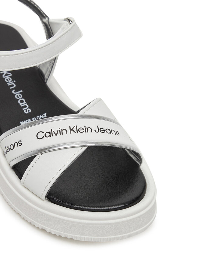 Calvin Klein Jeans Σανδάλια Calvin Klein Jeans V4A2-82054-0371X M Λευκό