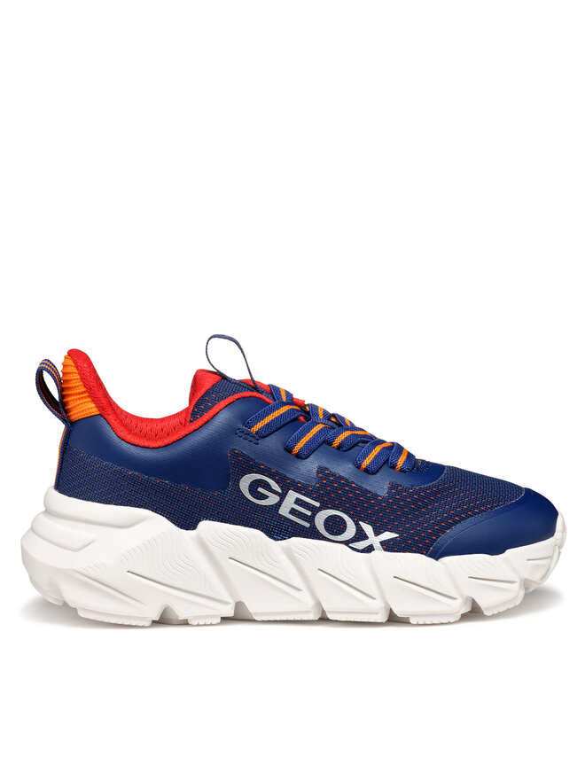 Scarpe Geox J Flexyper Fast Per Bambine - Scarpe Da Ginnastica Traspiranti In Sintetico - Suola In Gomma - Foto 7
