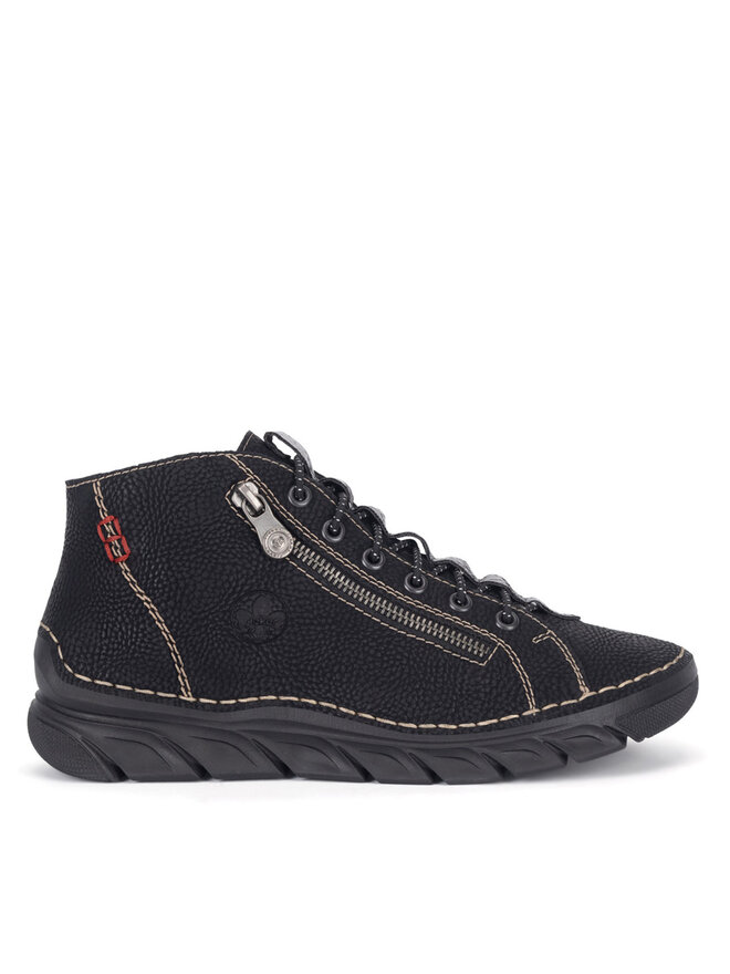 Rieker Členková obuv Rieker 55048-00 Čierna