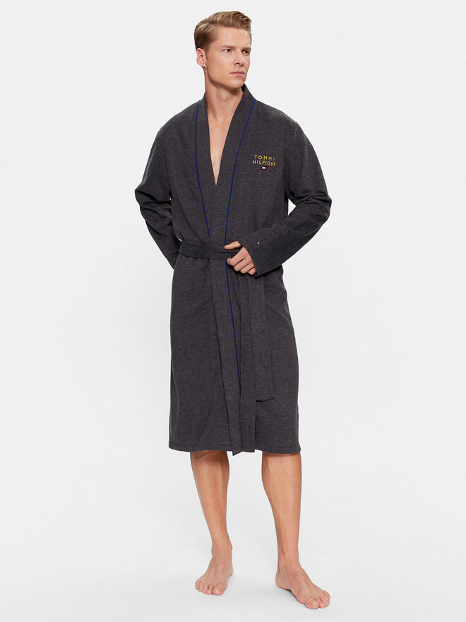 Tommy Hilfiger Tommy Hilfiger Bademantel UM0UM02990 Grau