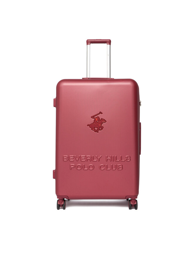 Beverly Hills Polo Club Großer Koffer Beverly Hills Polo Club CEO-BHPC-L-004-08-BURGUNDY Dunkelrot