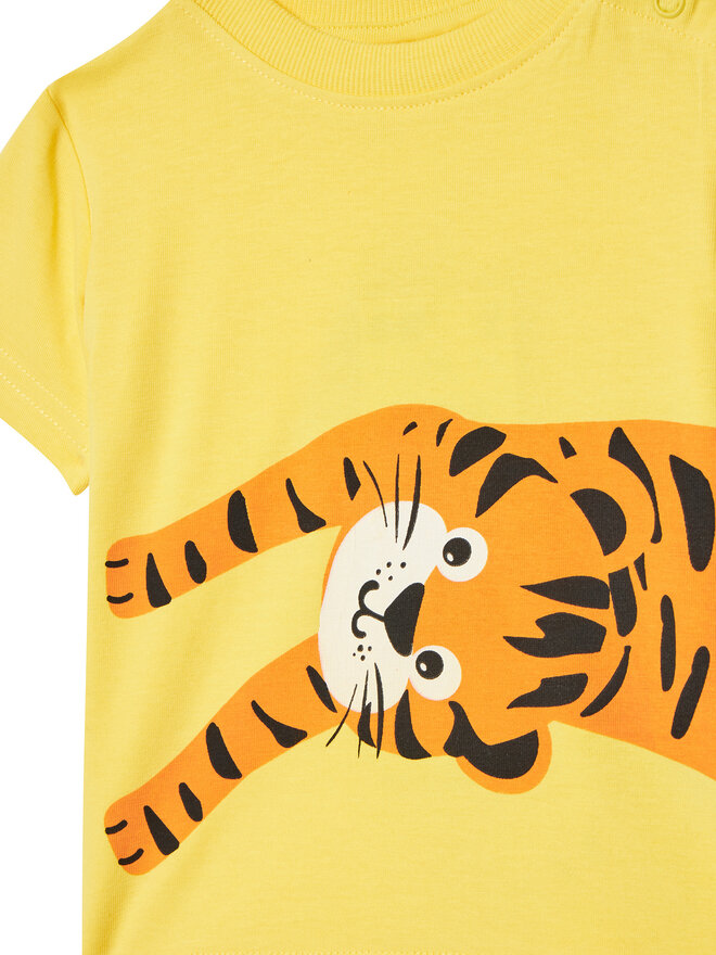 Coccodrillo Coccodrillo Camiseta WC5143202TBN Amarillo Regular Fit