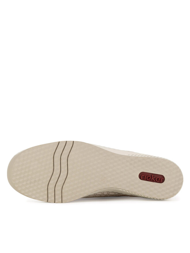 Rieker Halbschuhe Rieker 487C0-60 Beige