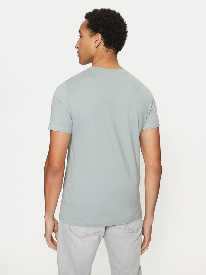 Guess Guess Camiseta M2YI72 I3Z14 Celeste Slim Fit