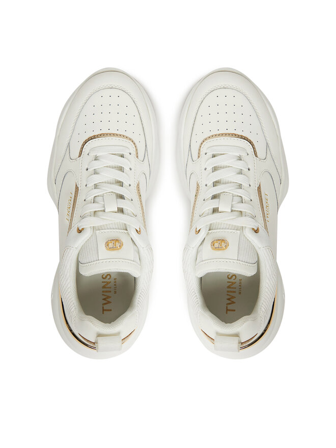 TWINSET Сникърси TWINSET 251TCP054 Бял