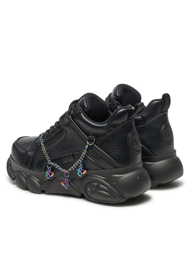 Buffalo Sneakersy Buffalo Cld Corin Chain Butterfly 1636209 Czarny