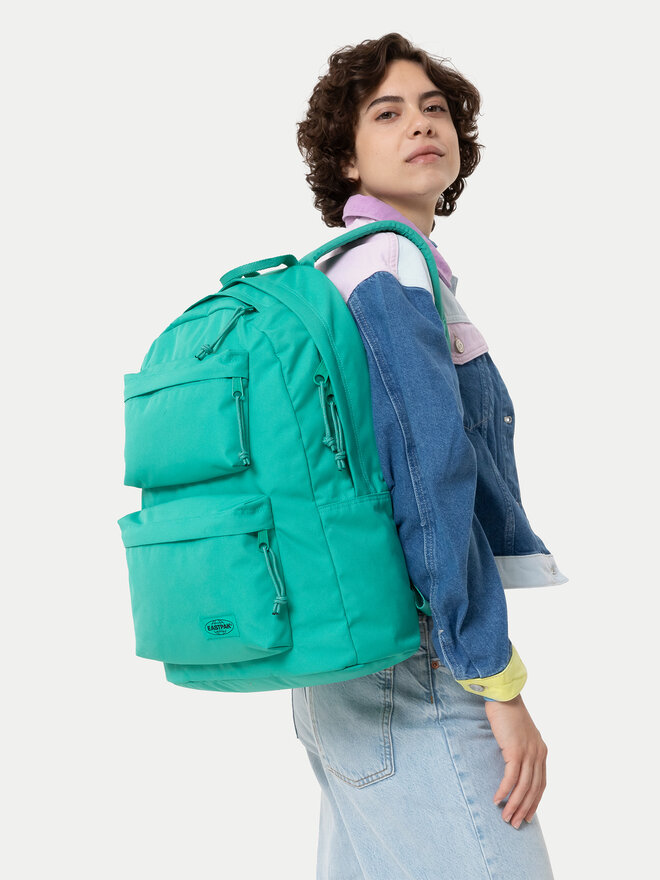 Eastpak Plecak Eastpak Padded Double Botanic EK0A5B7Y6J81 Zielony