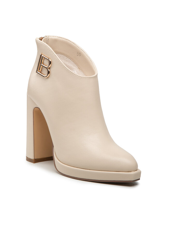 Bottines Laura Biagiotti 7885 Beige chaussures
