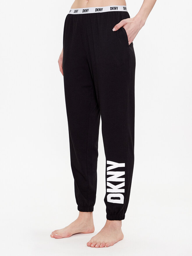 DKNY DKNY Pyjamahose YI2822635 Schwarz Regular Fit