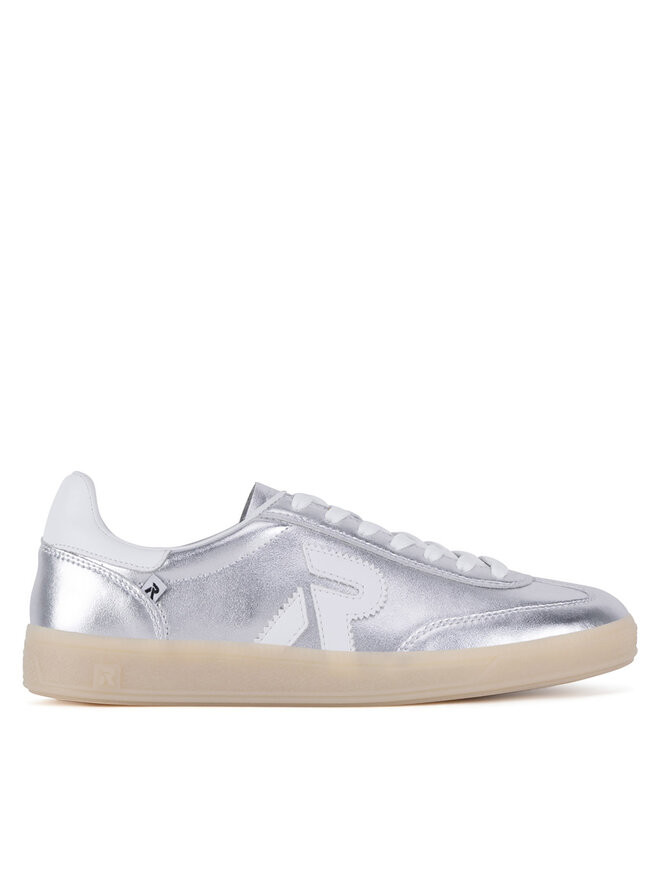 Rieker Revolution Lifestyle Sneakersy Rieker Revolution Lifestyle W2200-90 Srebrny