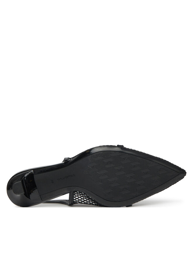 KARL LAGERFELD Sandále KARL LAGERFELD Sienna KL32704A Čierna