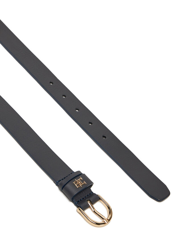 Tommy Hilfiger Pasek Damski Tommy Hilfiger Essential Effortless 2.5 AW0AW16836 Granatowy