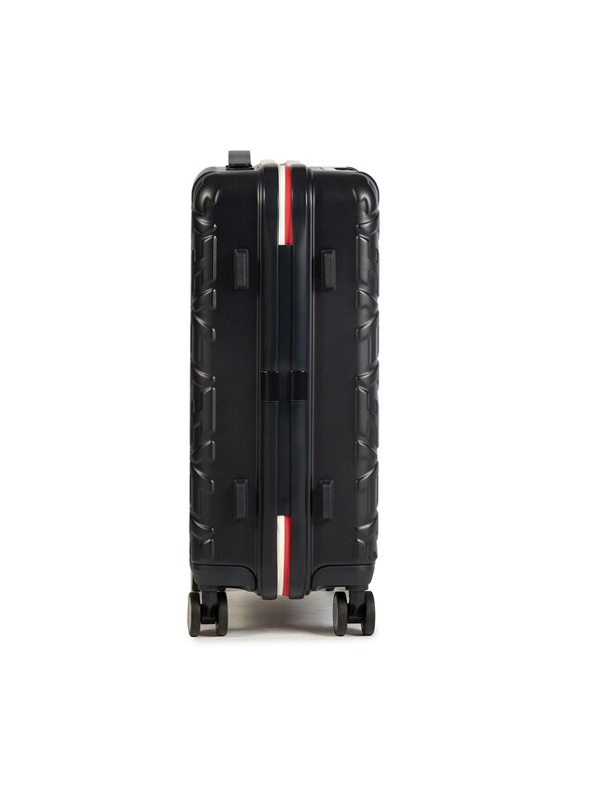 Tommy Hilfiger Kabínový kufor Tommy Hilfiger Tommy Monogram Case 20 AU0AU01063 Čierna
