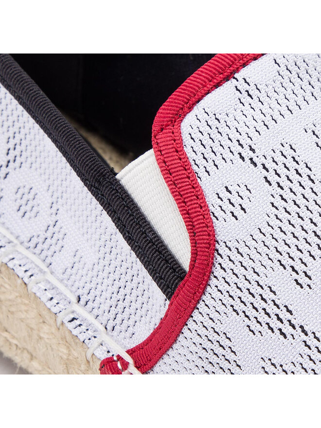 Tommy Hilfiger Espadrilles Tommy Hilfiger Tommy Mesh Sporty Espadrille FW0FW03792 Weiß