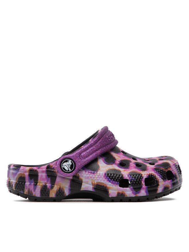 Crocs Nazouváky Crocs Classic Animal Print Clog K 207600 Fialová