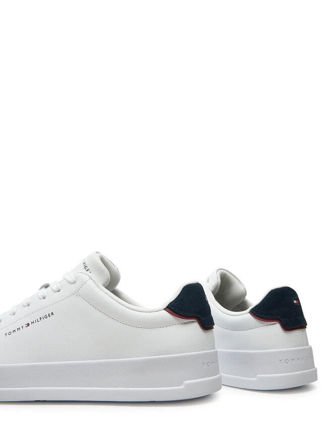 Tommy Hilfiger Zapatillas Tommy Hilfiger Th Court Lth Detail Ess FM0FM05367 Blanco