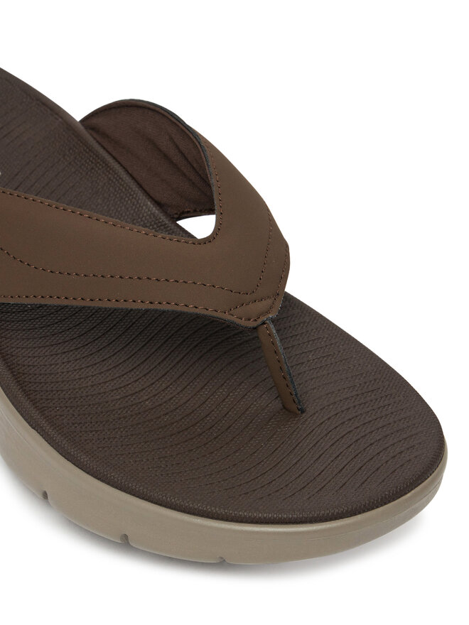 Skechers Σαγιονάρες Skechers Go Walk Flex Sandal-Vallejo 229202/CHOC Καφέ