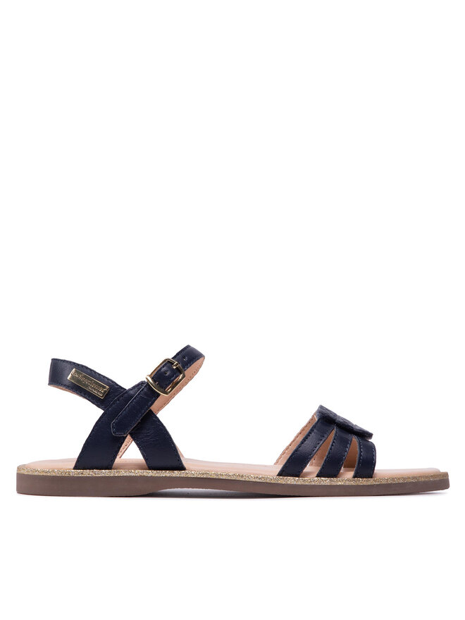 Sandales tropeziennes bleu marine deals