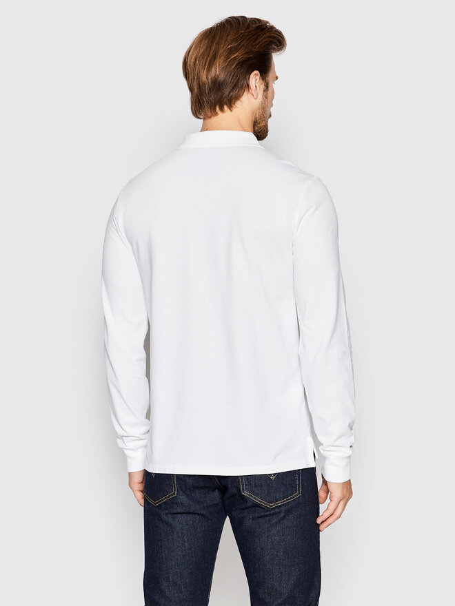 Polo Ralph Lauren Polo Ralph Lauren Polo marškinėliai 710681126001 Balta Slim Fit