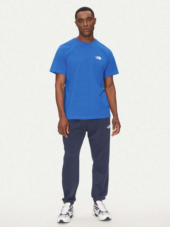 The North Face The North Face Marškinėliai Simple Dome NF0A87NG Mėlyna Regular Fit