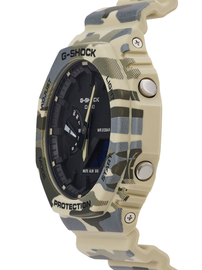 G-Shock Годинник G-Shock GA-2100CM-5AER Бежевий