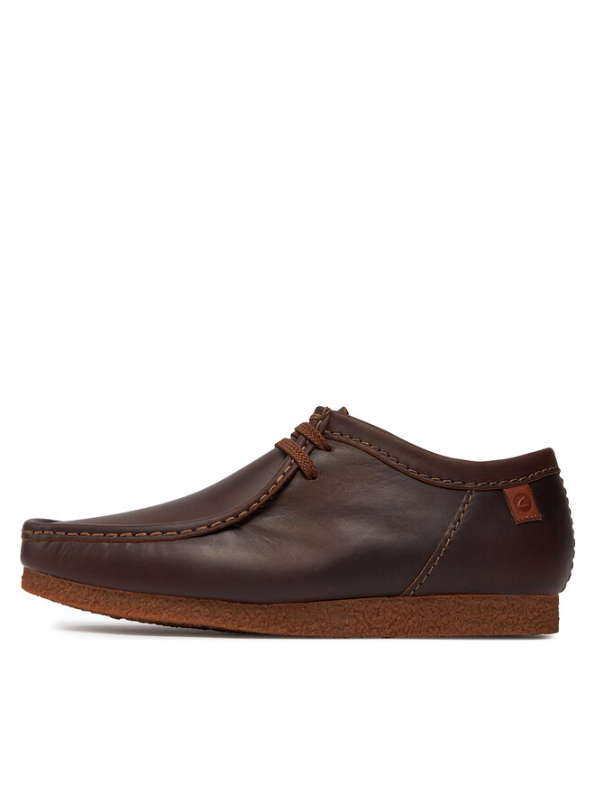 Clarks Μοκασίνια Clarks Shacre II Run 261594327 Καφέ