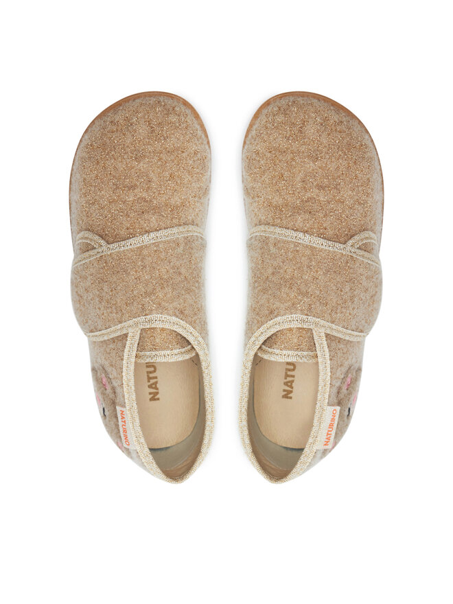 Naturino Papuče Naturino Carillon 0014000627 Bež