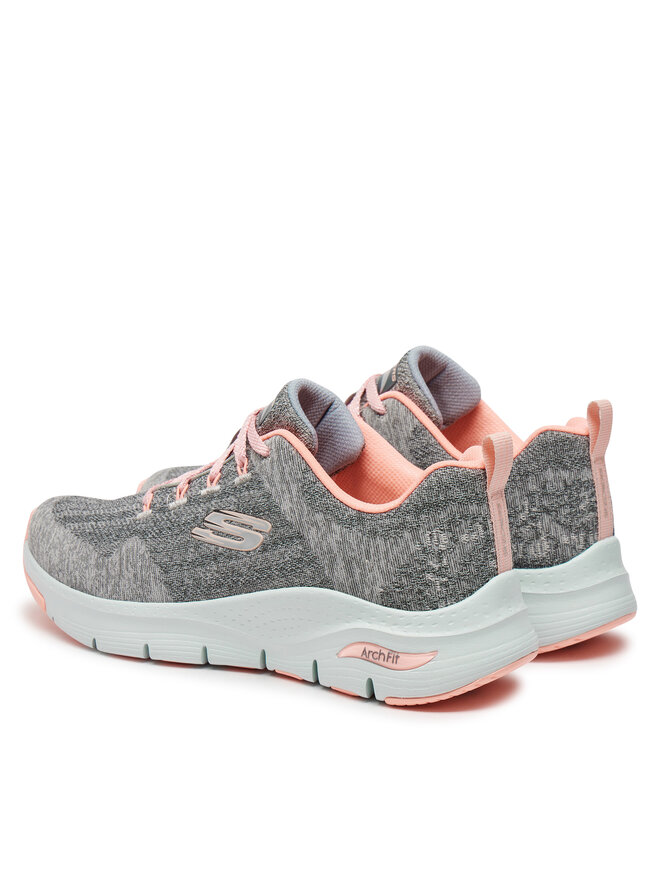 Skechers Сникърси Skechers 149414/GYPK Сив