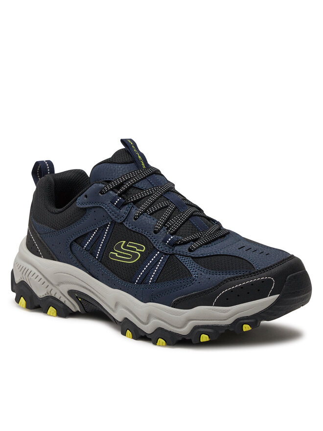 Skechers Trekingová obuv Skechers Stamina At-Upper Stitch 237527/NVBK Tmavomodrá