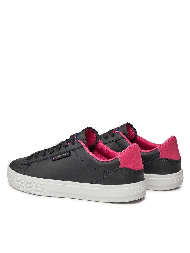 Sneakers Tommy Jeans Tjw Cupsole Sneaker Ess EN0EN02508 Noir chaussures