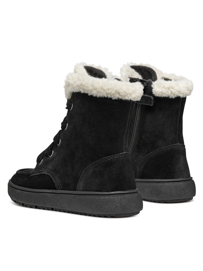 Geox Ботуши Geox J Theleven Girl Wpf J46HYC 00022 C9999 M Черен