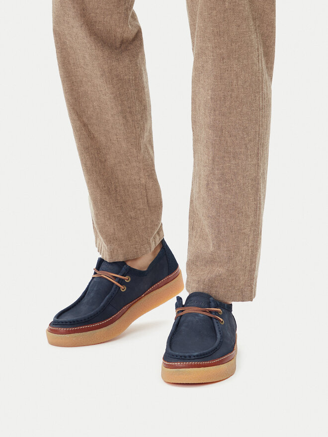 Мокасини Clarks Clarkwood Moc 26176871 Cиній | evzuttya.com.ua