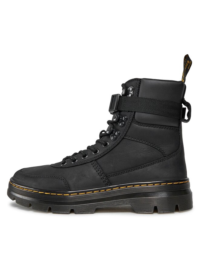 Dr. Martens Bakancs Dr. Martens Combs Tech Leather 27801001 Fekete