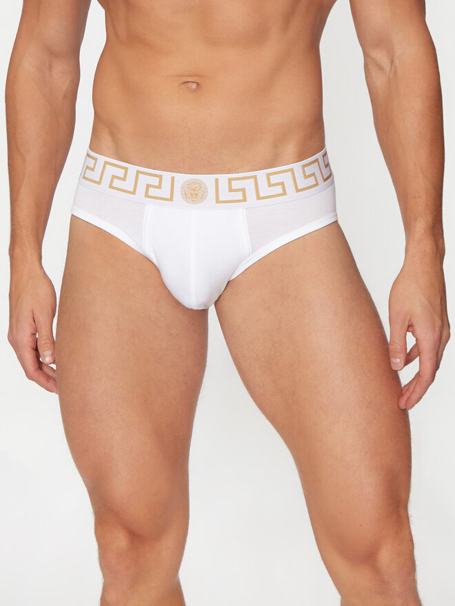 Versace Versace Σλιπ AU10027 1A10011 Λευκό