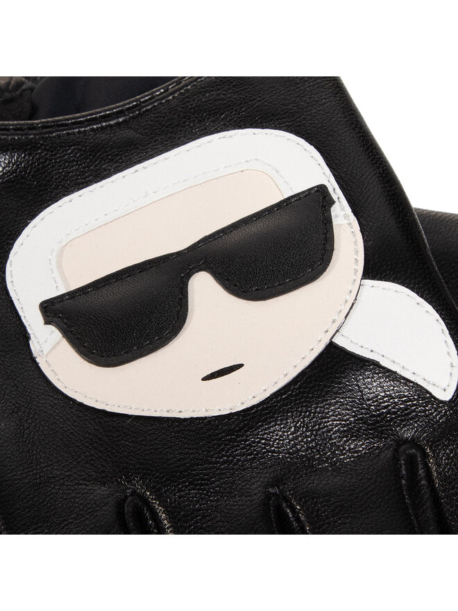 KARL LAGERFELD Moteriškos Pirštinės KARL LAGERFELD 201W3612 Juoda