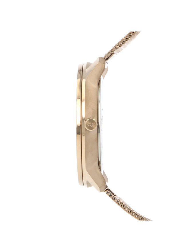 Hodinky Calvin Klein Iconic Mesh 25200035 Růžové zlacení | eobuv.cz