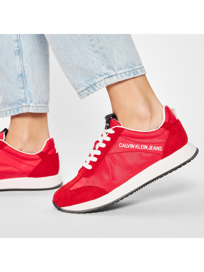Calvin Klein Jeans Αθλητικά Calvin Klein Jeans Jill R8069 Κόκκινο
