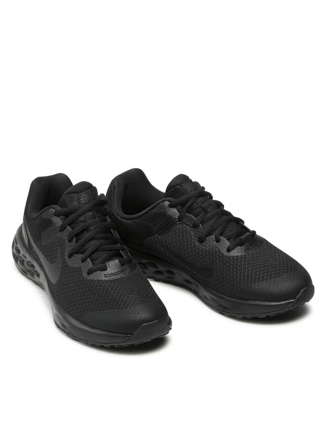 Nike Маратонки за бягане Nike Revolution 6 Nn (GS) DD1096 001 Черен