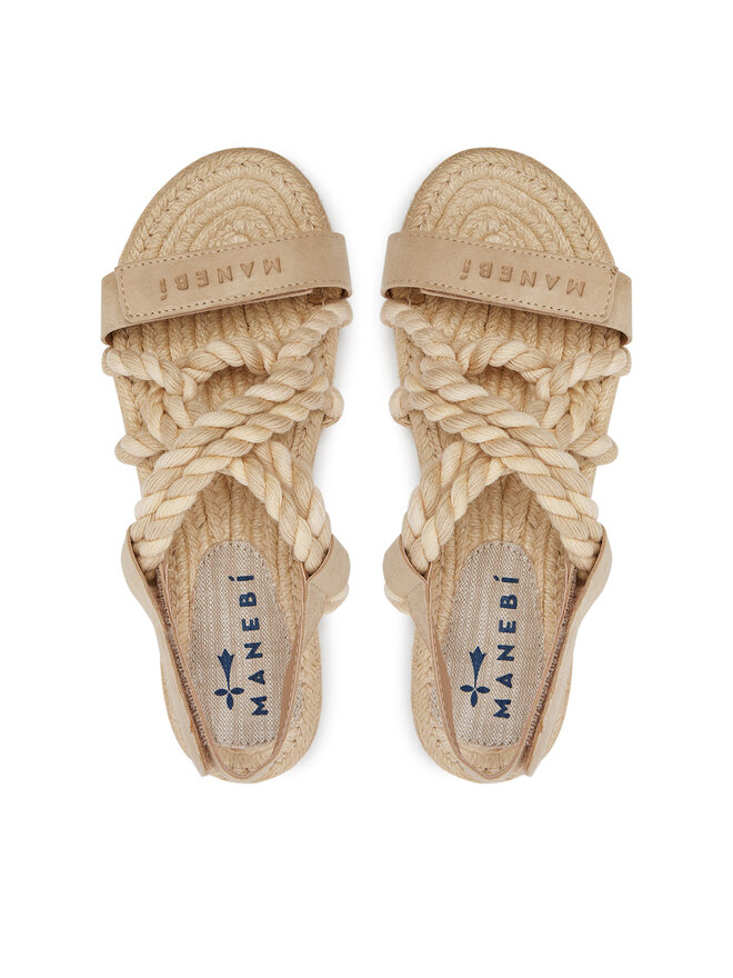 Manebi Espadrile Manebi Sandals V 0.4 Y0 Bej