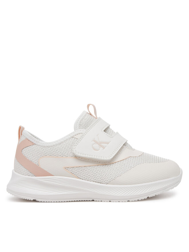 Calvin Klein Jeans Sneakersy Calvin Klein Jeans Low Cut Velcro V1A9-82026-1697A S Biały
