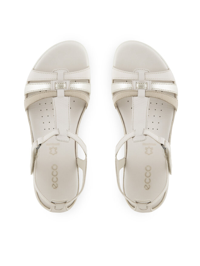 ECCO Sandály ECCO Flash T-Strap Sandal 24087360729 Béžová