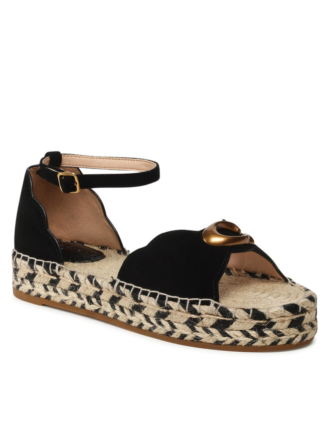 Coach Еспадрильї Coach Dillon Suede C8986 Blk Чорний