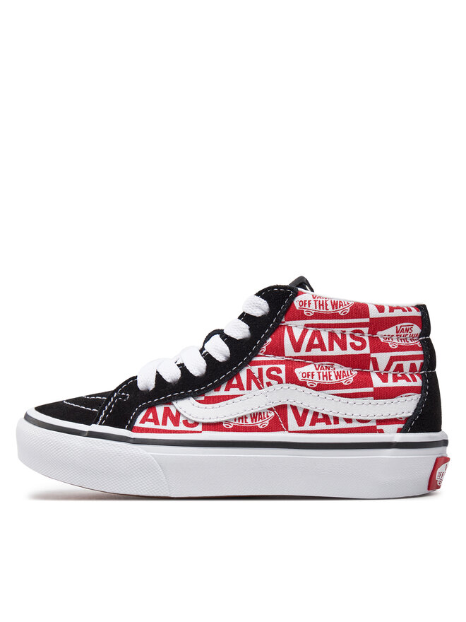 Vans Sneakers aus Stoff Vans Sk8-Mid Reissue VN000BVPBRR1 Schwarz