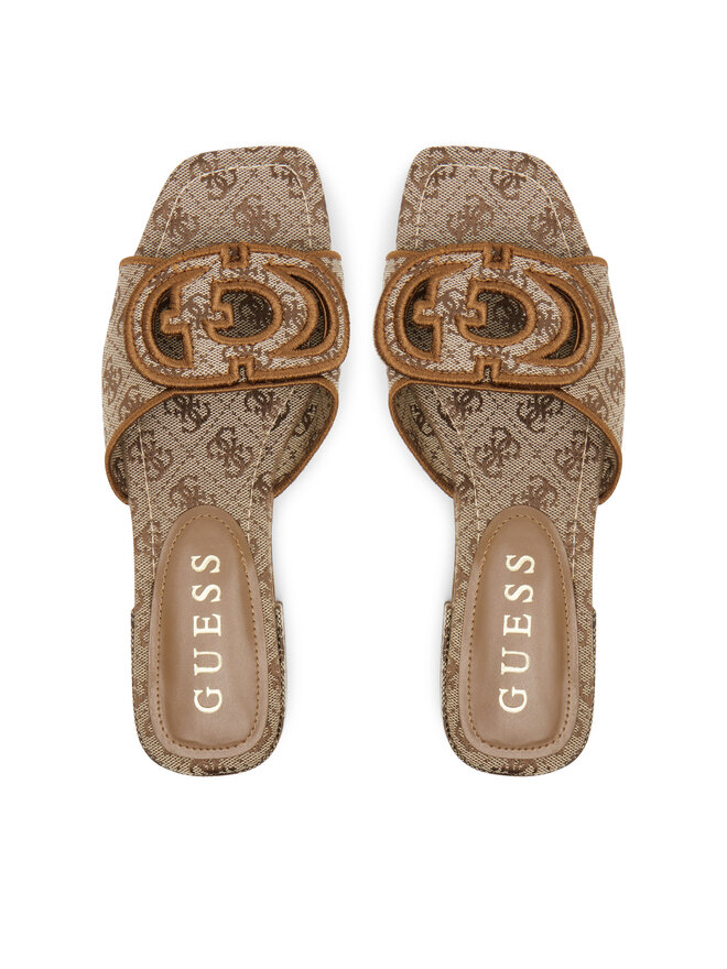 Guess Παντόφλες Guess FLJTSE FAL19 Καφέ