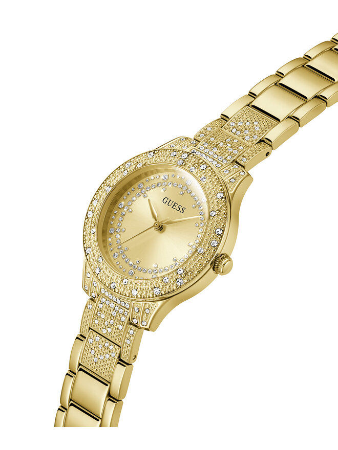 Guess Zegarek Guess Shooting Star GW0746L2 Złoty