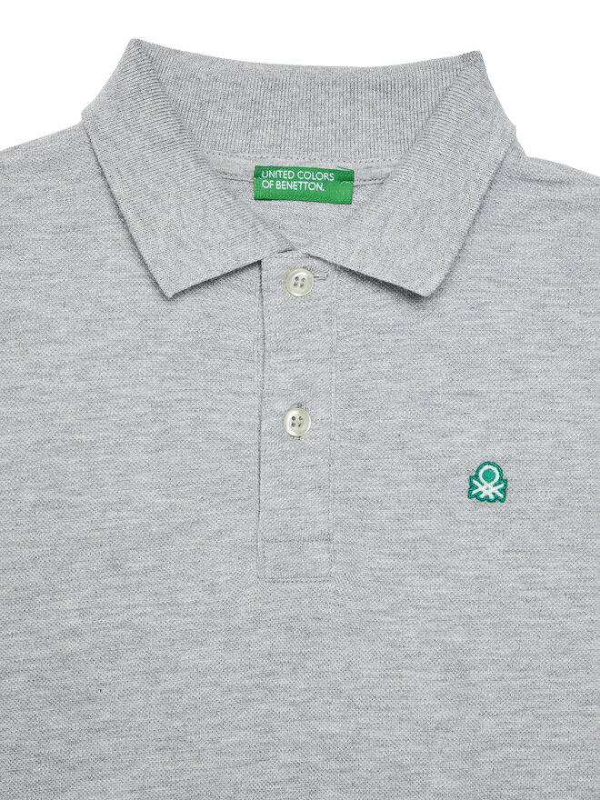 United Colors Of Benetton United Colors Of Benetton Poloshirt 3089C300Q Grau Regular Fit