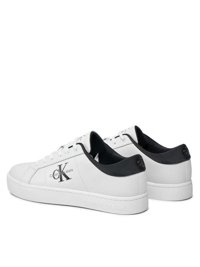 Calvin Klein Jeans Sneakersy Calvin Klein Jeans Classic Cupsole Low Laceup Lth YM0YM00864 Beżowy